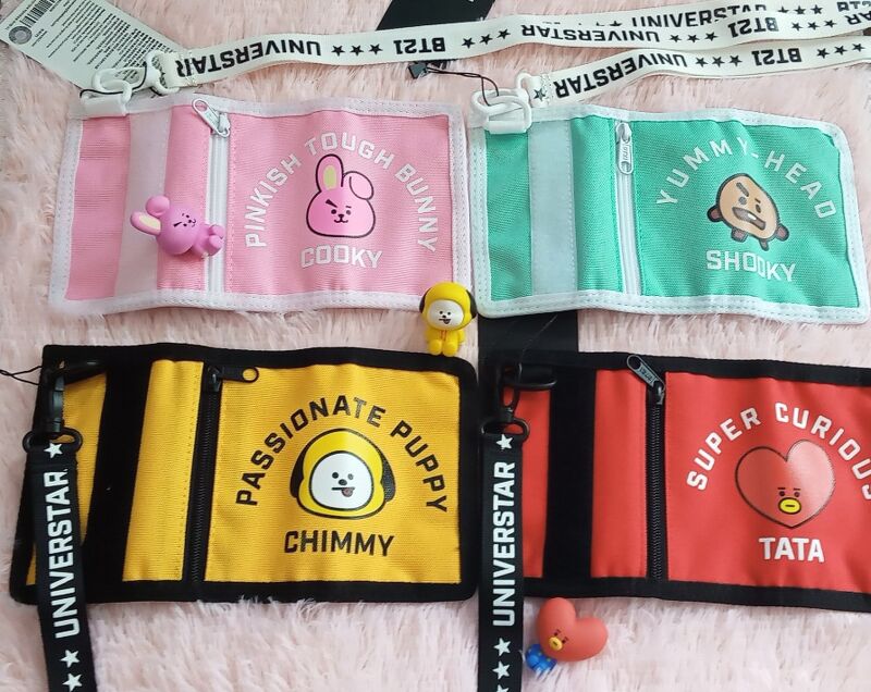 BT21 NECK WALLET