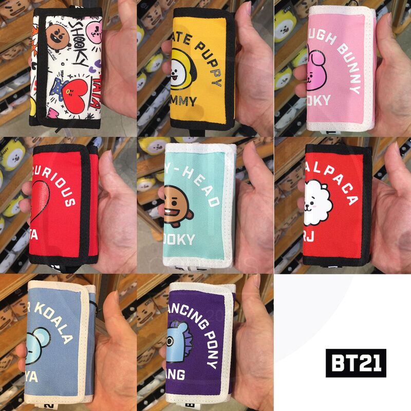 BT21 NECK WALLET