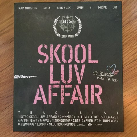 Album BTS - Skool Luv Affair