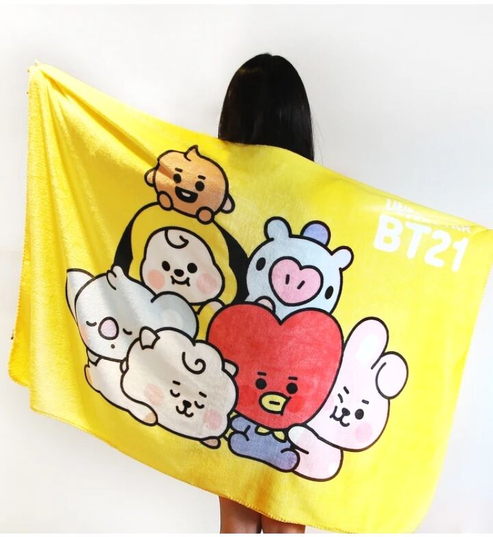 Bt21 Flanel Blanket 2020