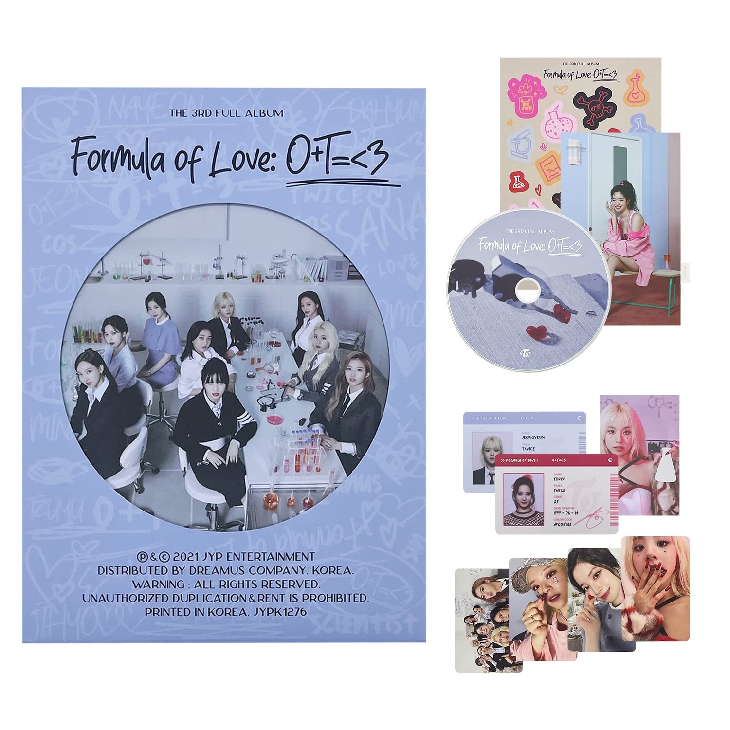 Album TWICE - Formula of Love: O+T=&lt;3