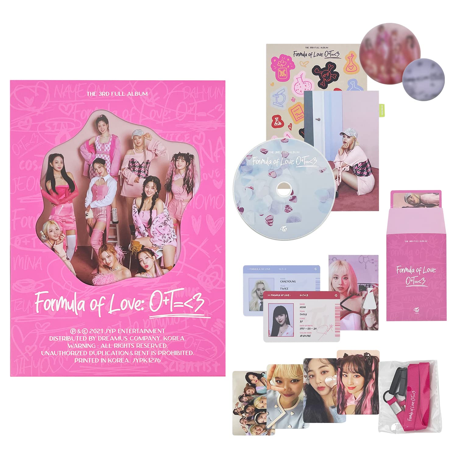 Album TWICE - Formula of Love: O+T=&lt;3