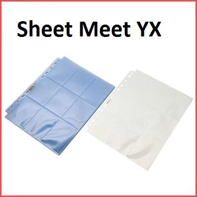 Set 10 sheet MEET YX A4 - set 10c 9 ô anh xanh