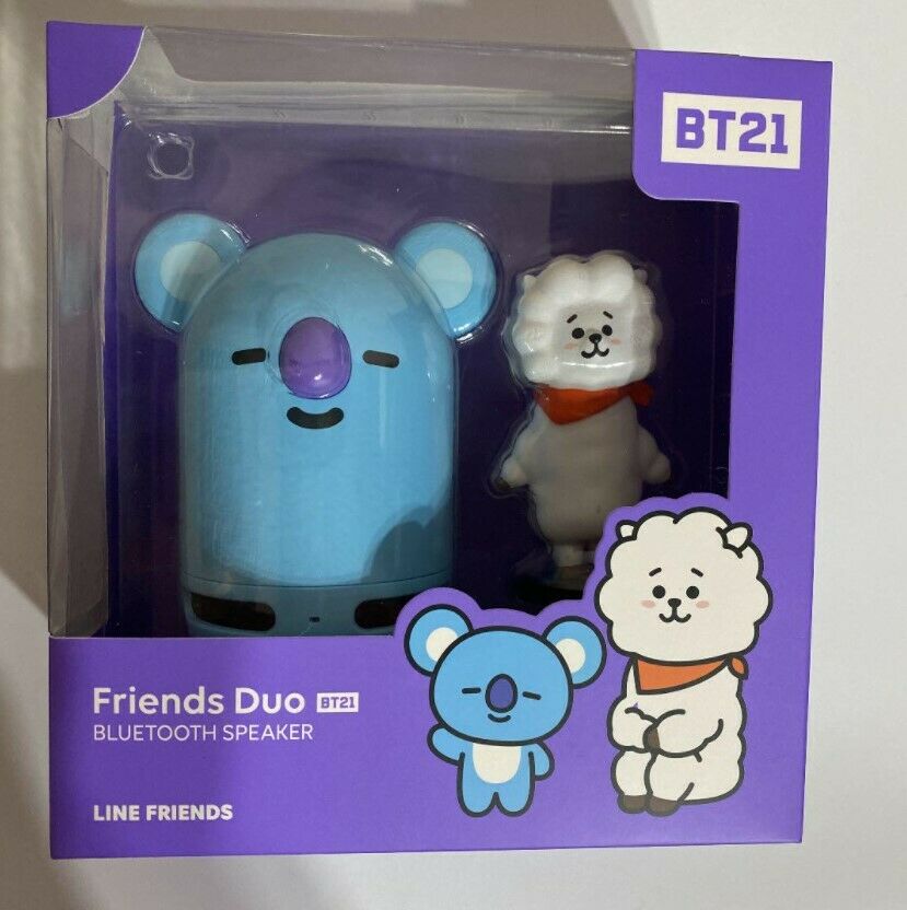 BT21 Friends Duo Bluetooth Speaker & Figure