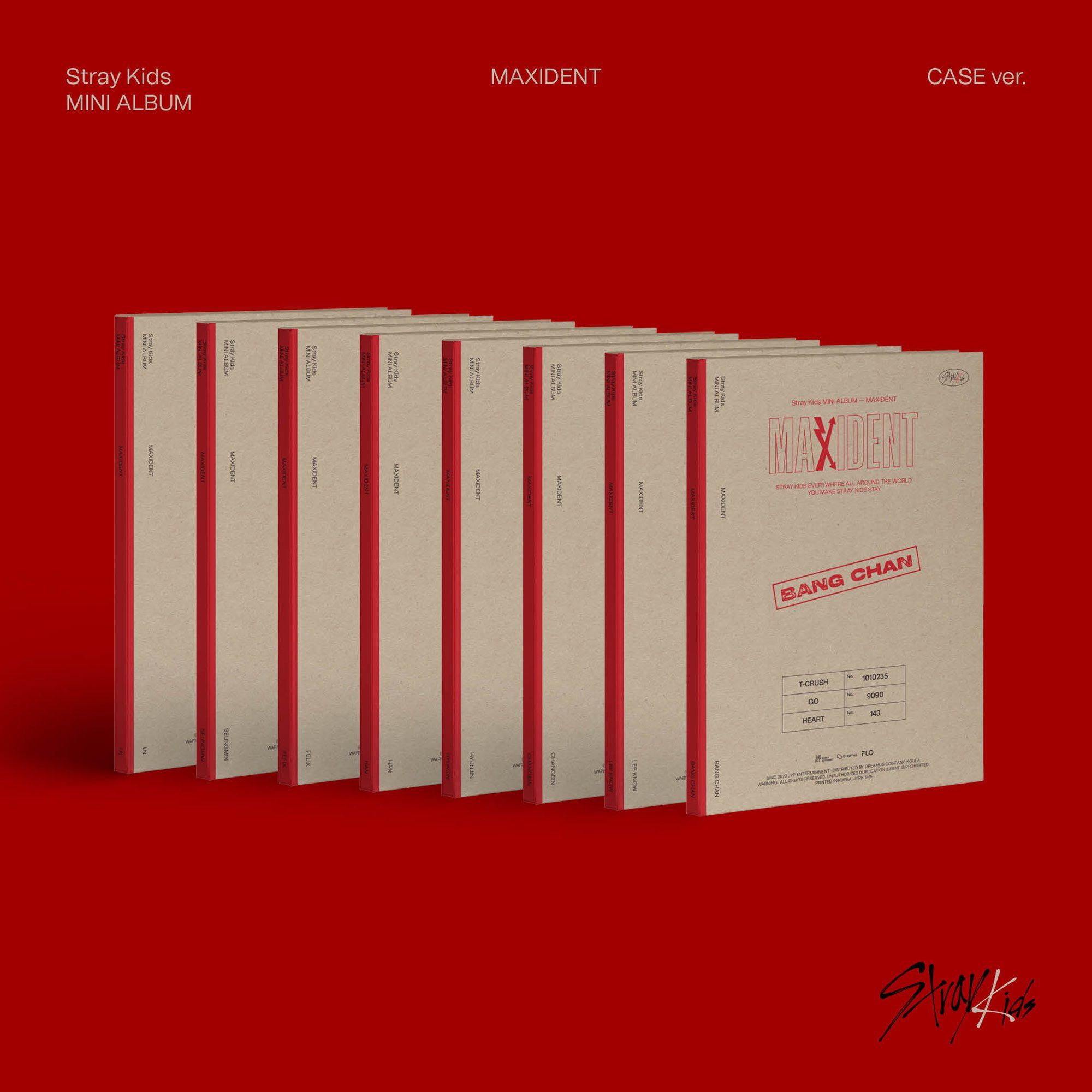 Album Stray Kids - Maxident case ver