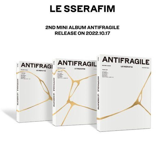 Album Le sserafim - Antifragile