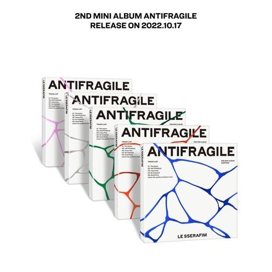 Album Le sserafim - Antifragile compact