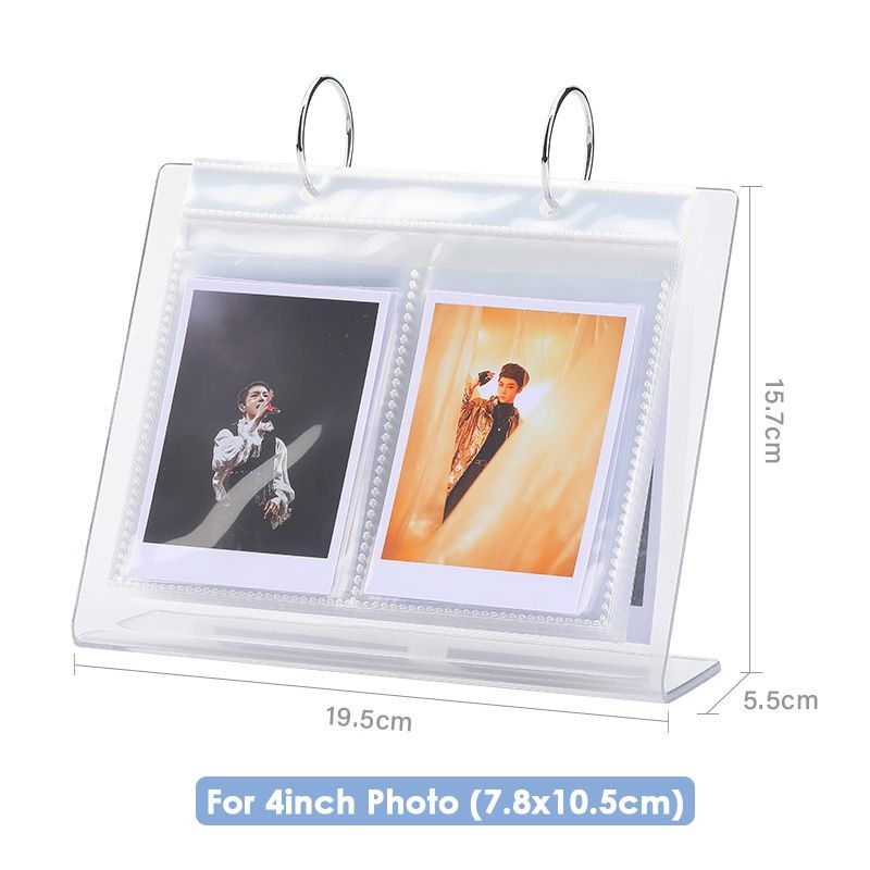 Photo Card Ring Stand (Acrylic Frame)