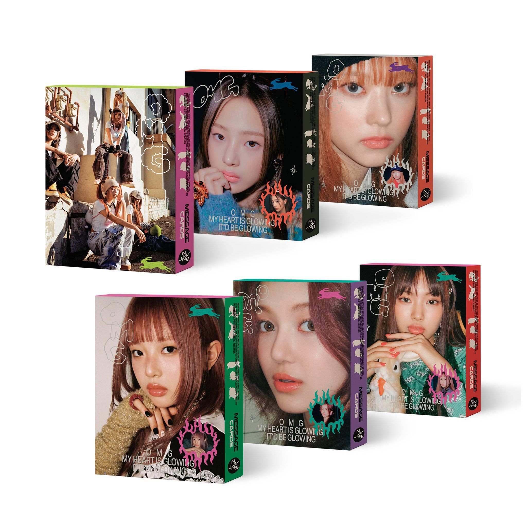 Album NewJeans - OMG (Message Card ver.)