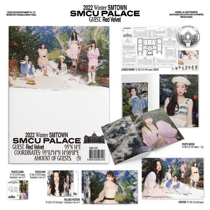 SMTOWN - 2022 Winter SMTOWN : SMCU PALACE RED VELVET