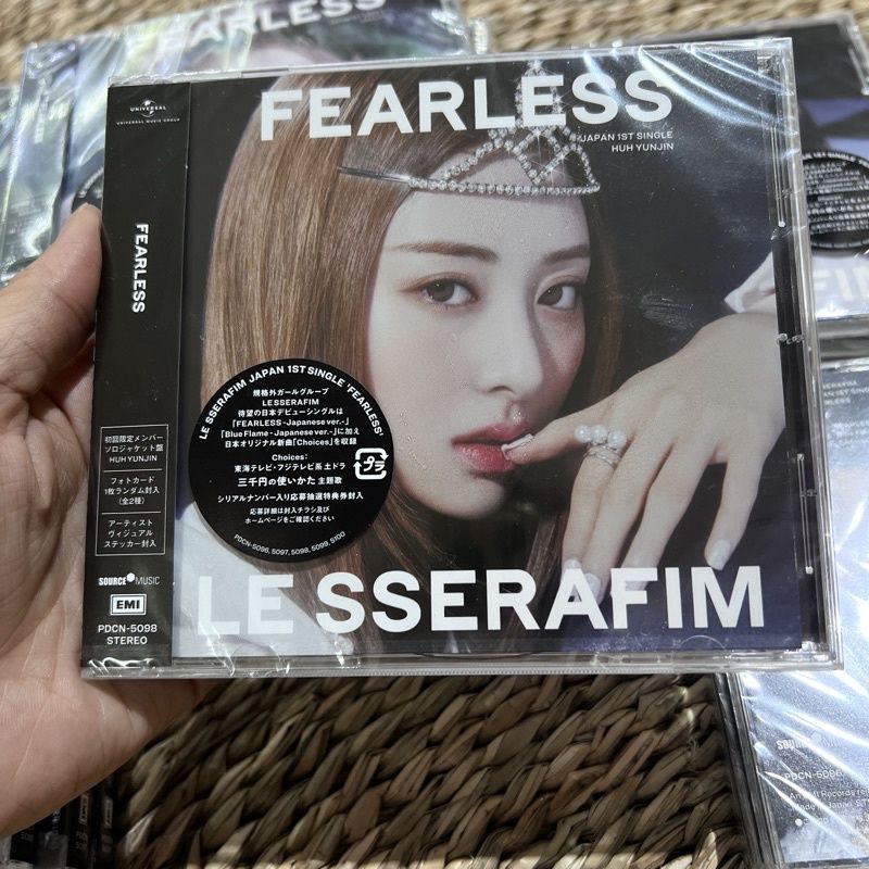 Album le sserafim FEARLESS - Solo JACKET