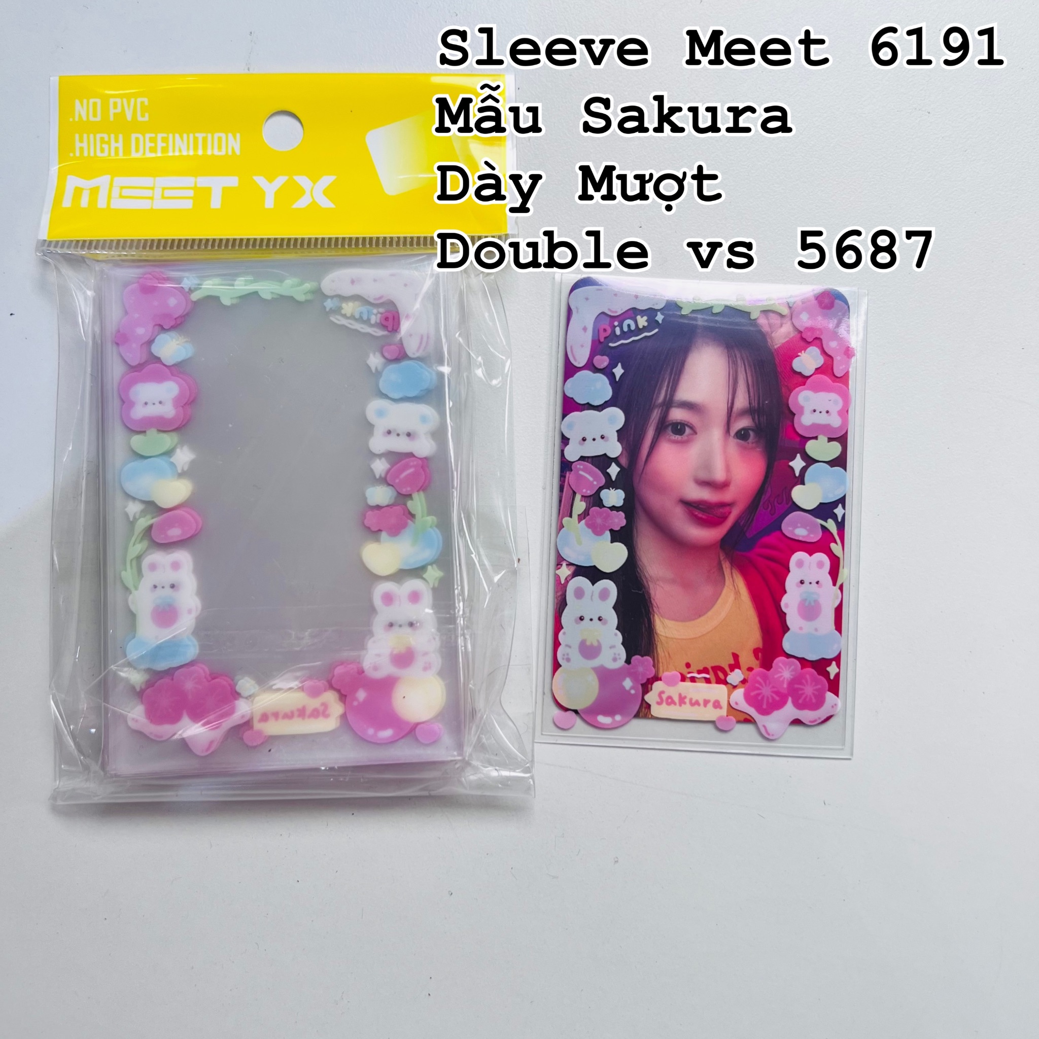 Sleeve meet 6191 dày