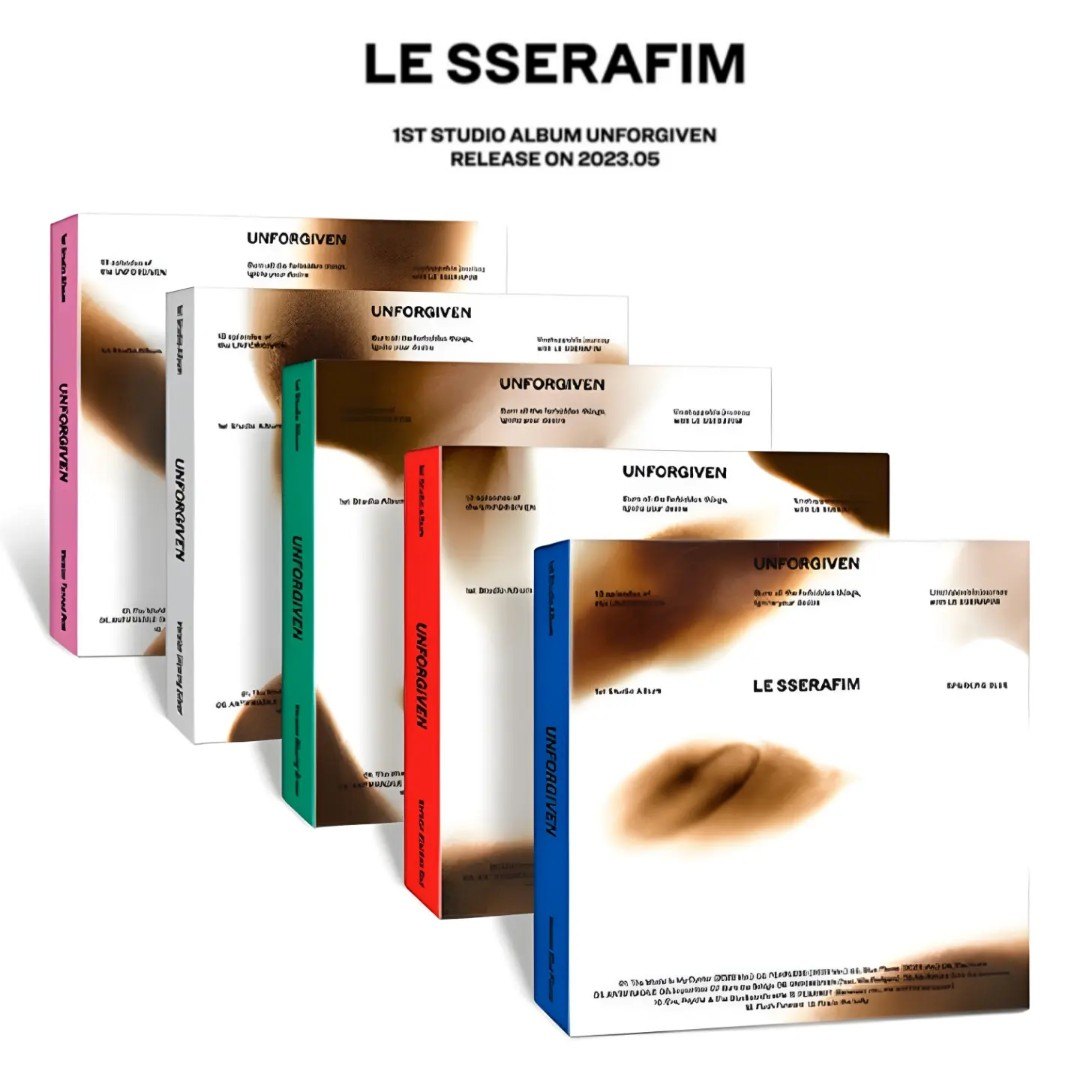 Album le sserafim - Unforgiven COMPACT