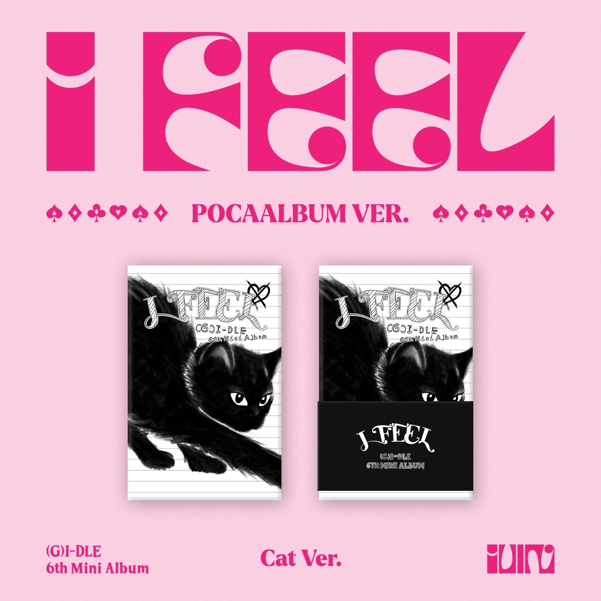 ALBUM (G)I-DLE - I FEEL  POCAALBUM VER.