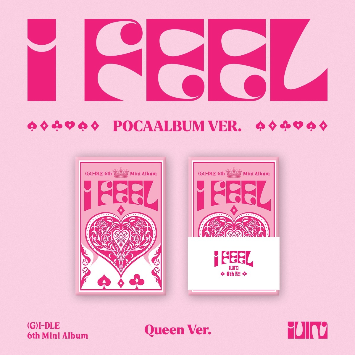 ALBUM (G)I-DLE - I FEEL  POCAALBUM VER.