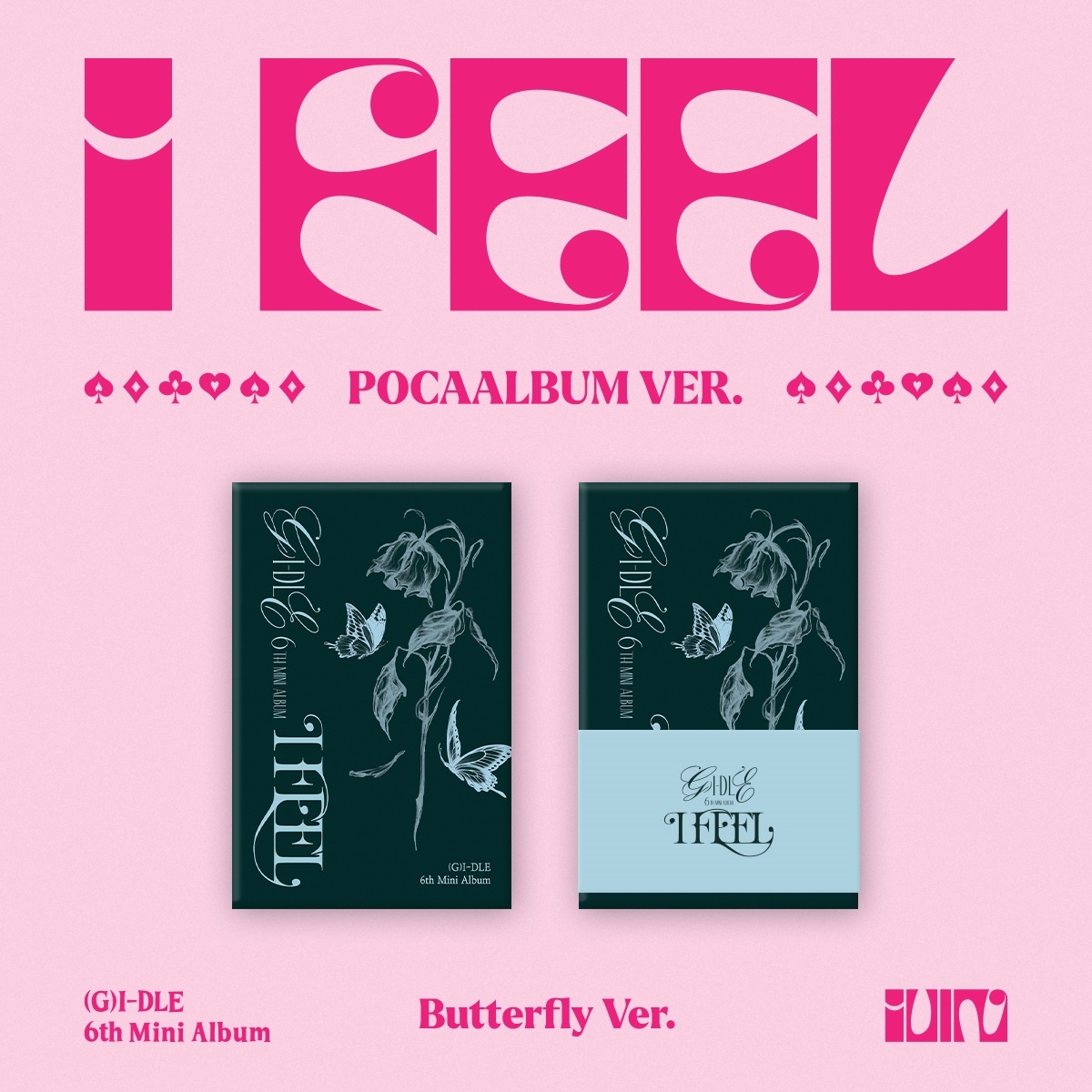 ALBUM (G)I-DLE - I FEEL  POCAALBUM VER.