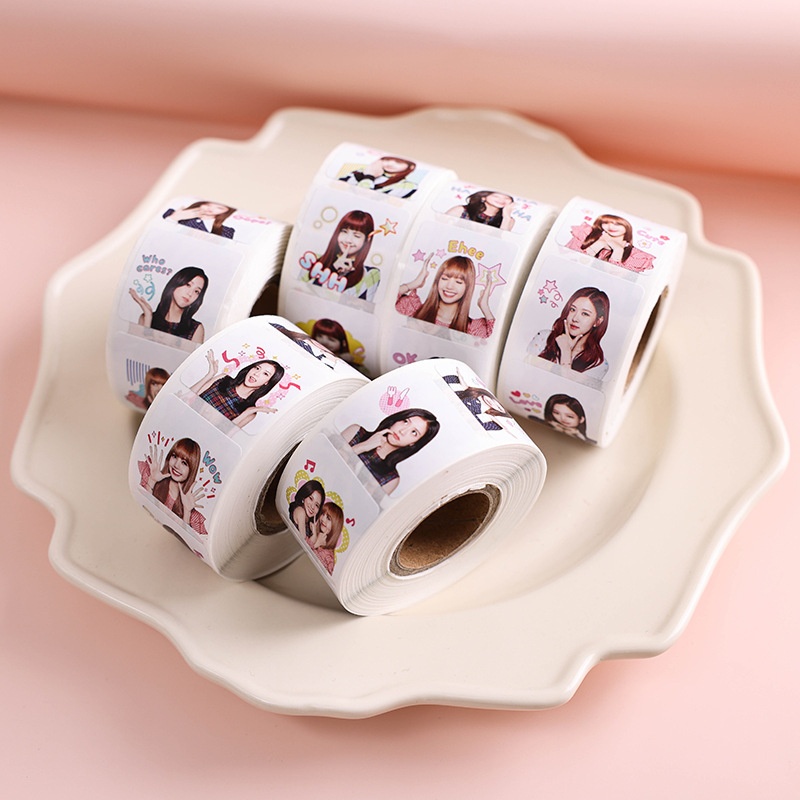 Cuộn 500 STicker niêm phong BLACKPINK