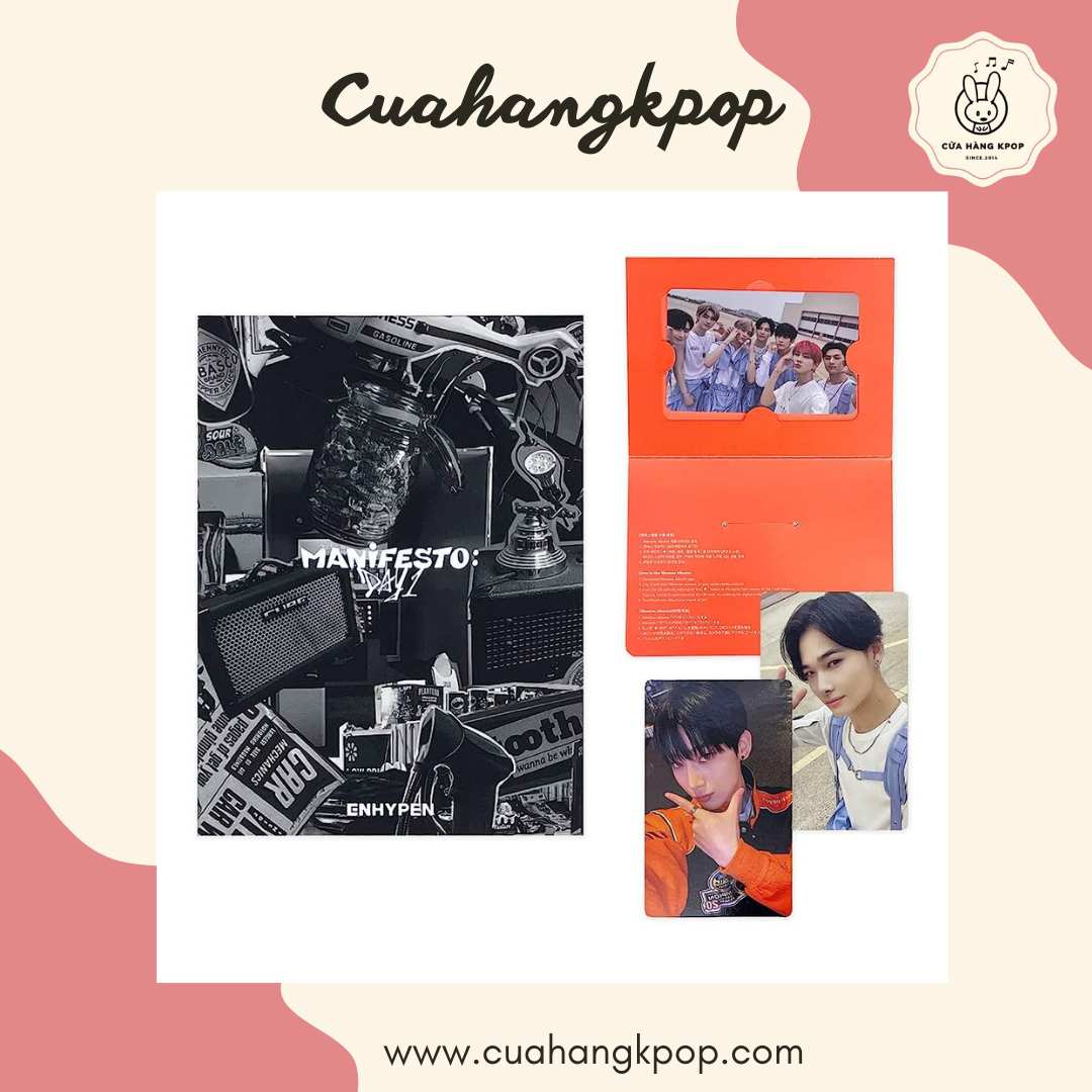 Album ENHYPEN - MANIFESTO : DAY 1 Weverse Albums