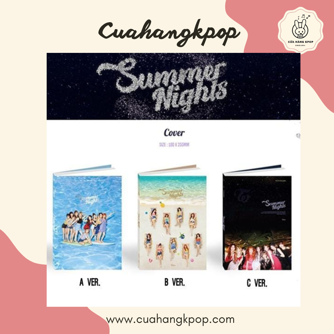 Album TWICE - SUMMER NIGHTS