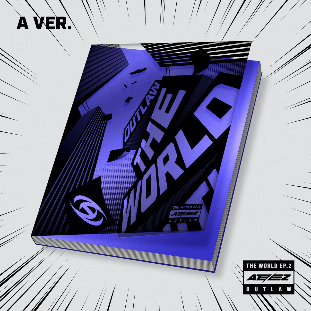 ALBUM ATEEZ the world ep 2: outlaw