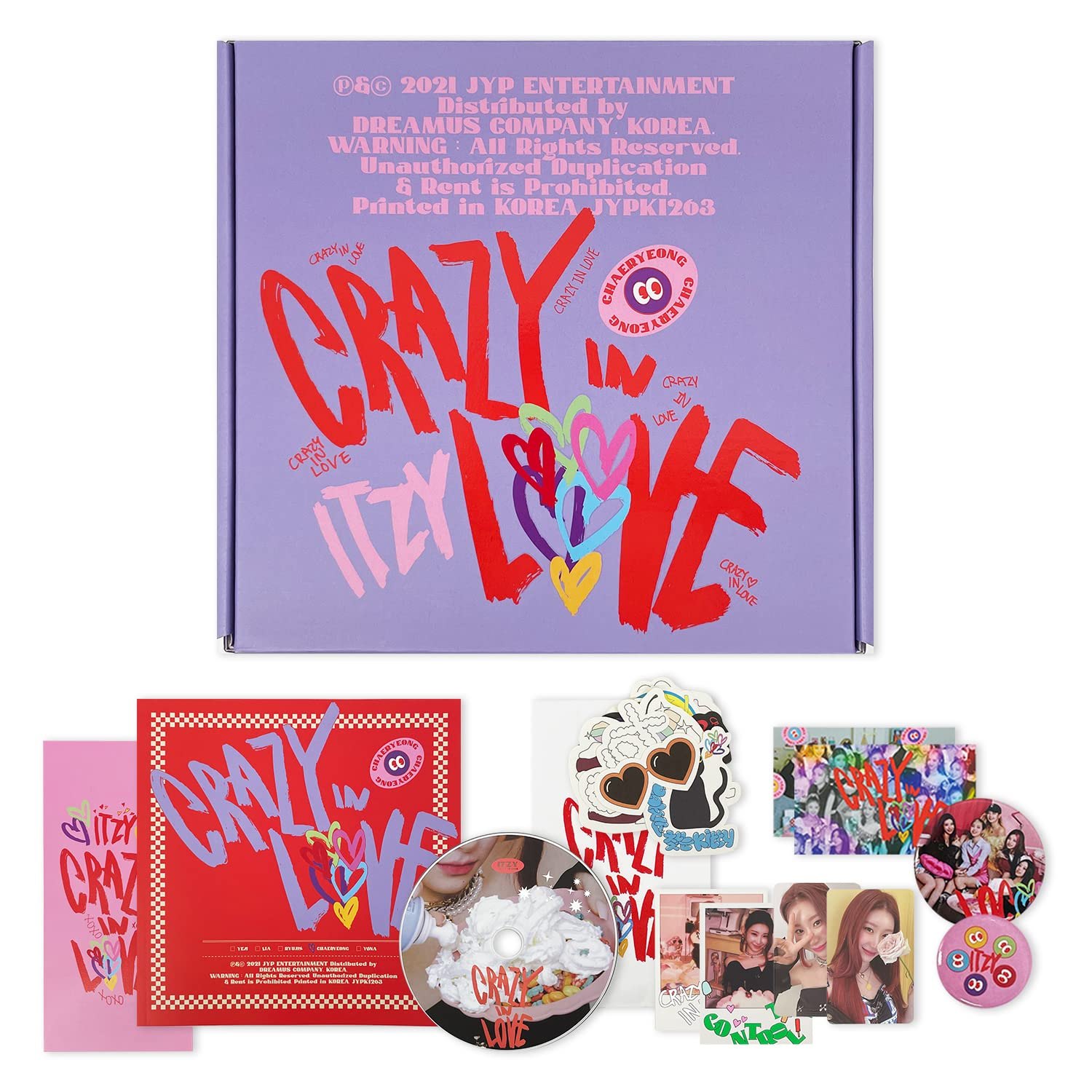 Album ITZY - CRAZY IN LOVE