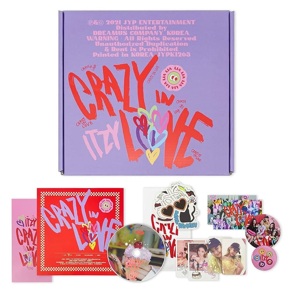 Album ITZY - CRAZY IN LOVE