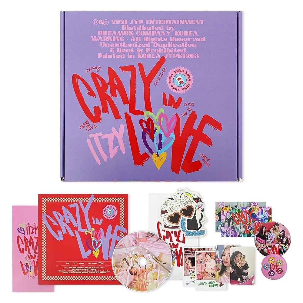 Album ITZY - CRAZY IN LOVE