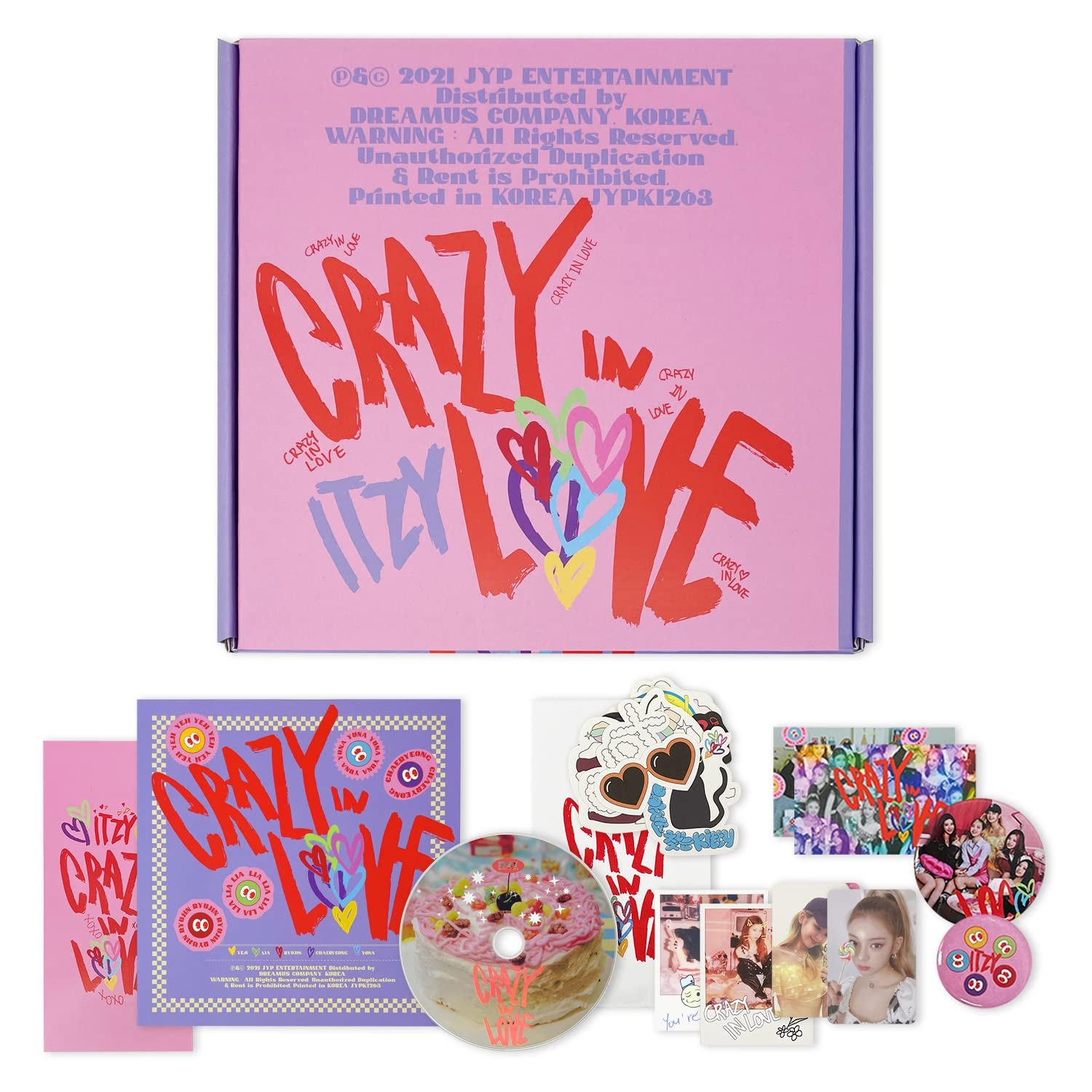 Album ITZY - CRAZY IN LOVE