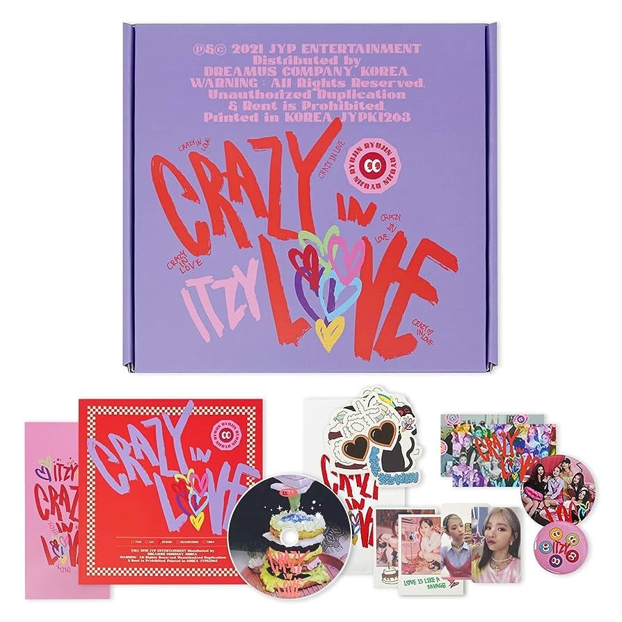 Album ITZY - CRAZY IN LOVE