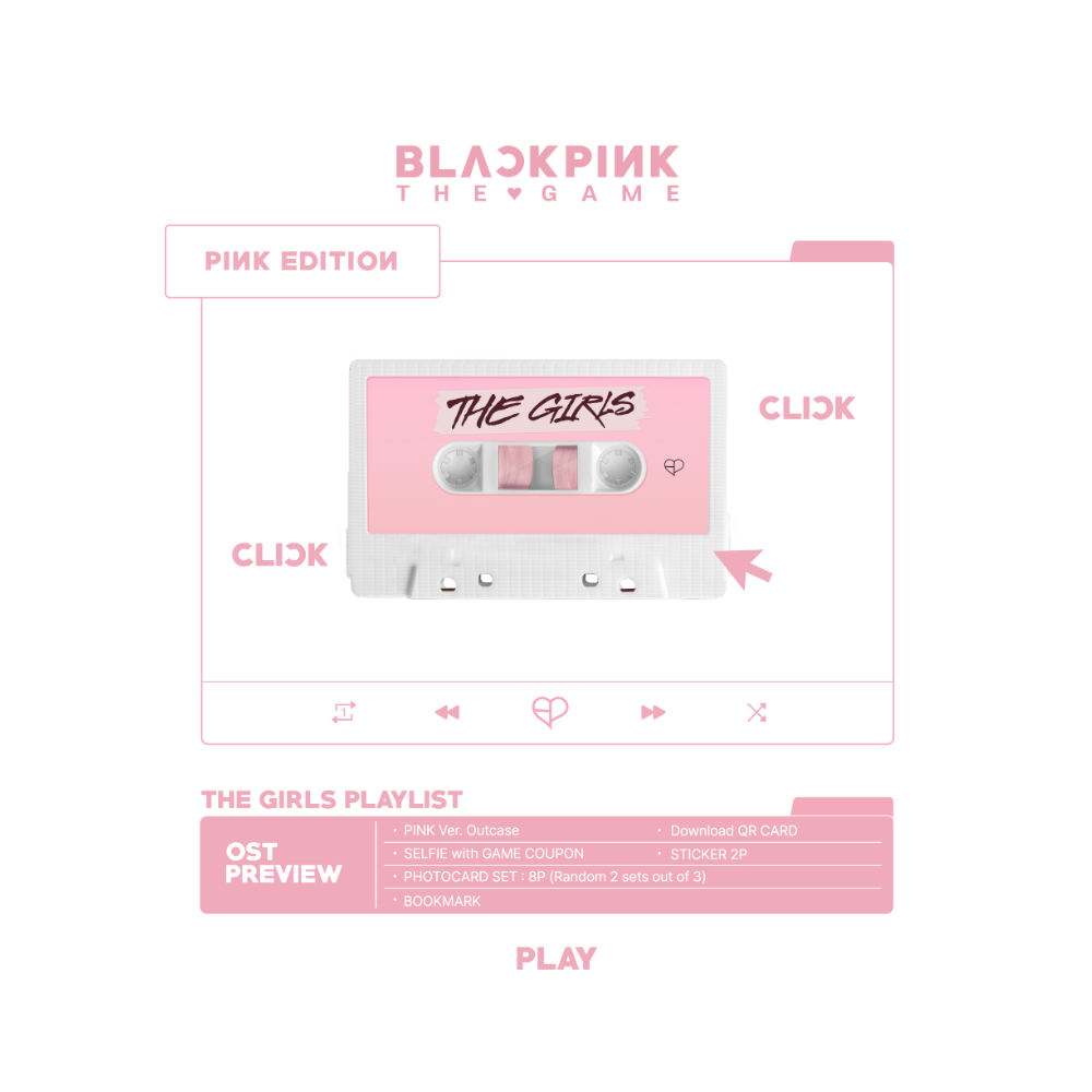 BLACKPINK [THE GIRLS] Reve ver.