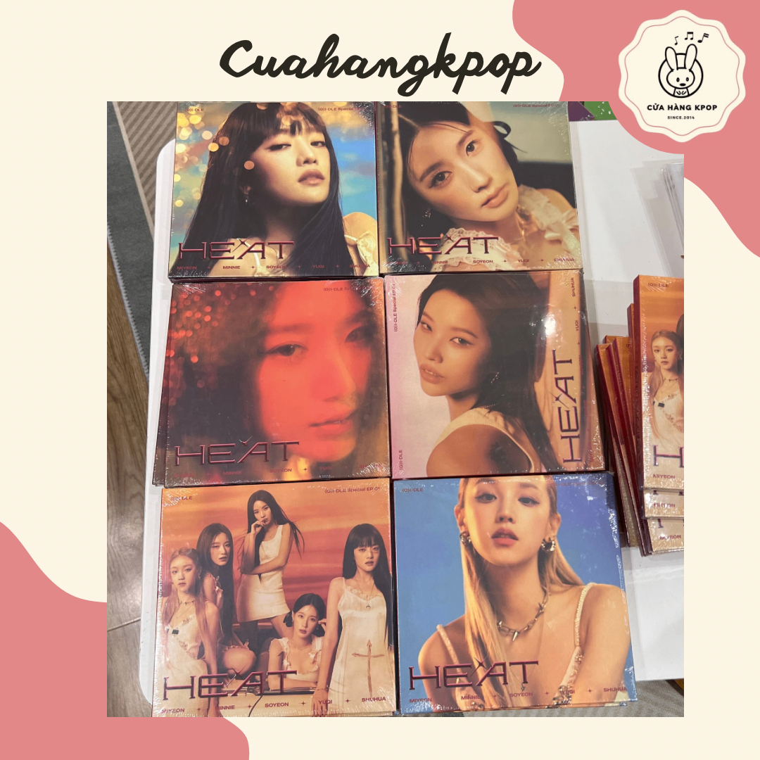 ALBUM (G)I-DLE - HEAT (DIGIPAK - MEMBER VER.)