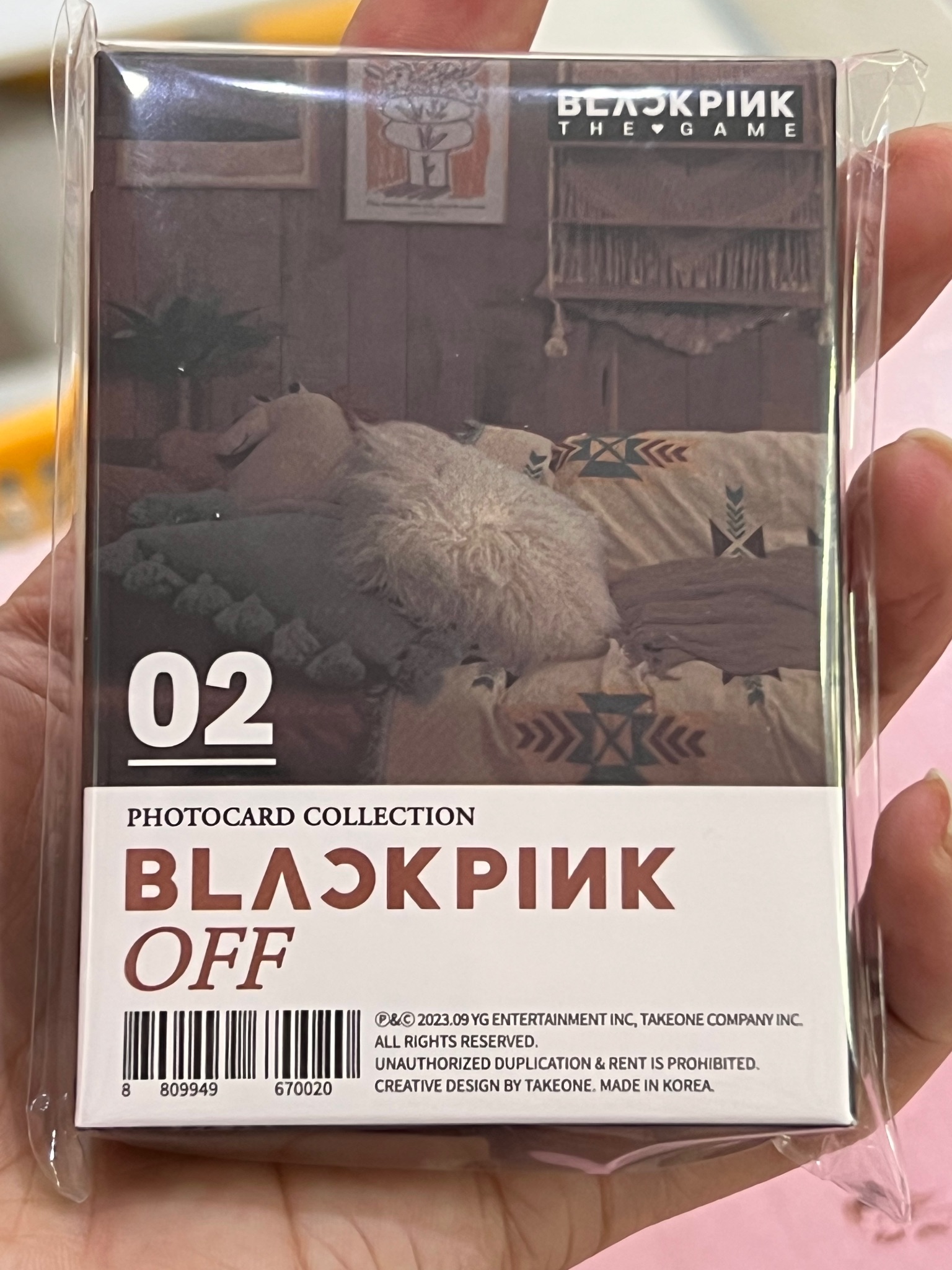 BLACKPINK - THE GAME PHOTOCARD COLLECTION NO.2