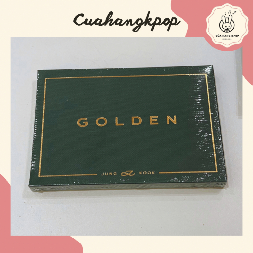 ALBUM JUNGKOOK - GOLDEN weverse ver