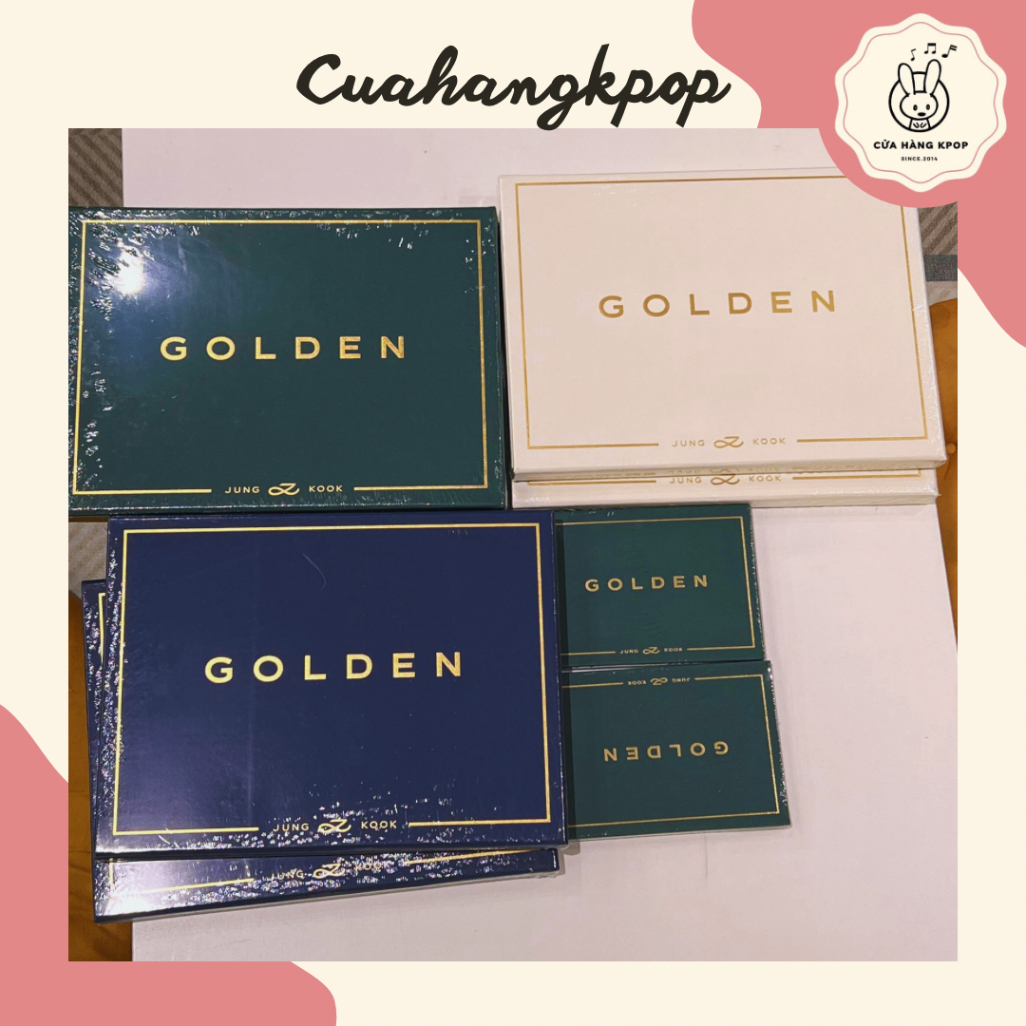 BTS Jungkook 'Golden' Official Album – K-Pop Memorabilia – Made In Korea