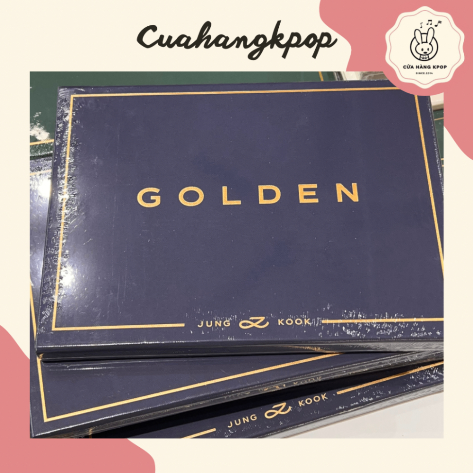 ALBUM JUNGKOOK - GOLDEN