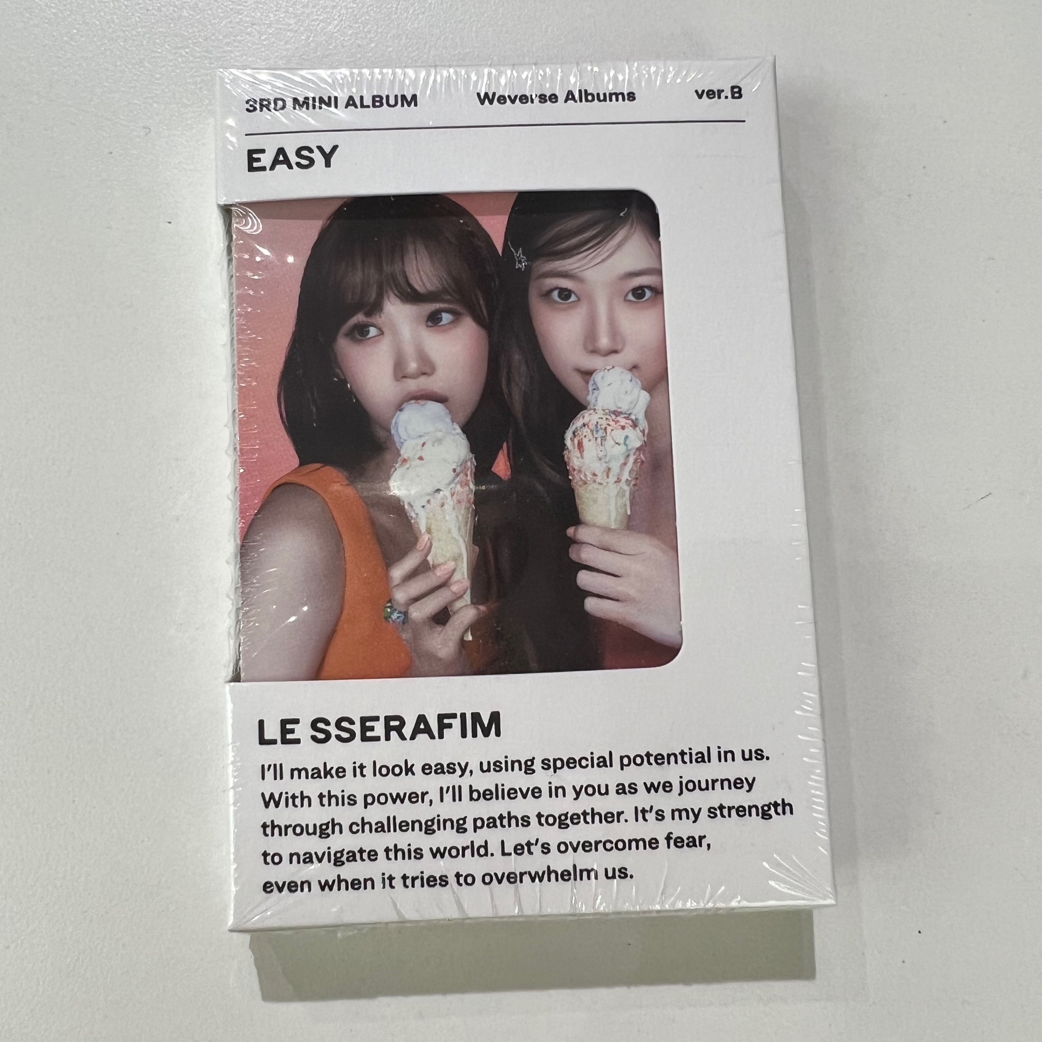 ALBUM LE SSERAFIM - EASY Weverse ver