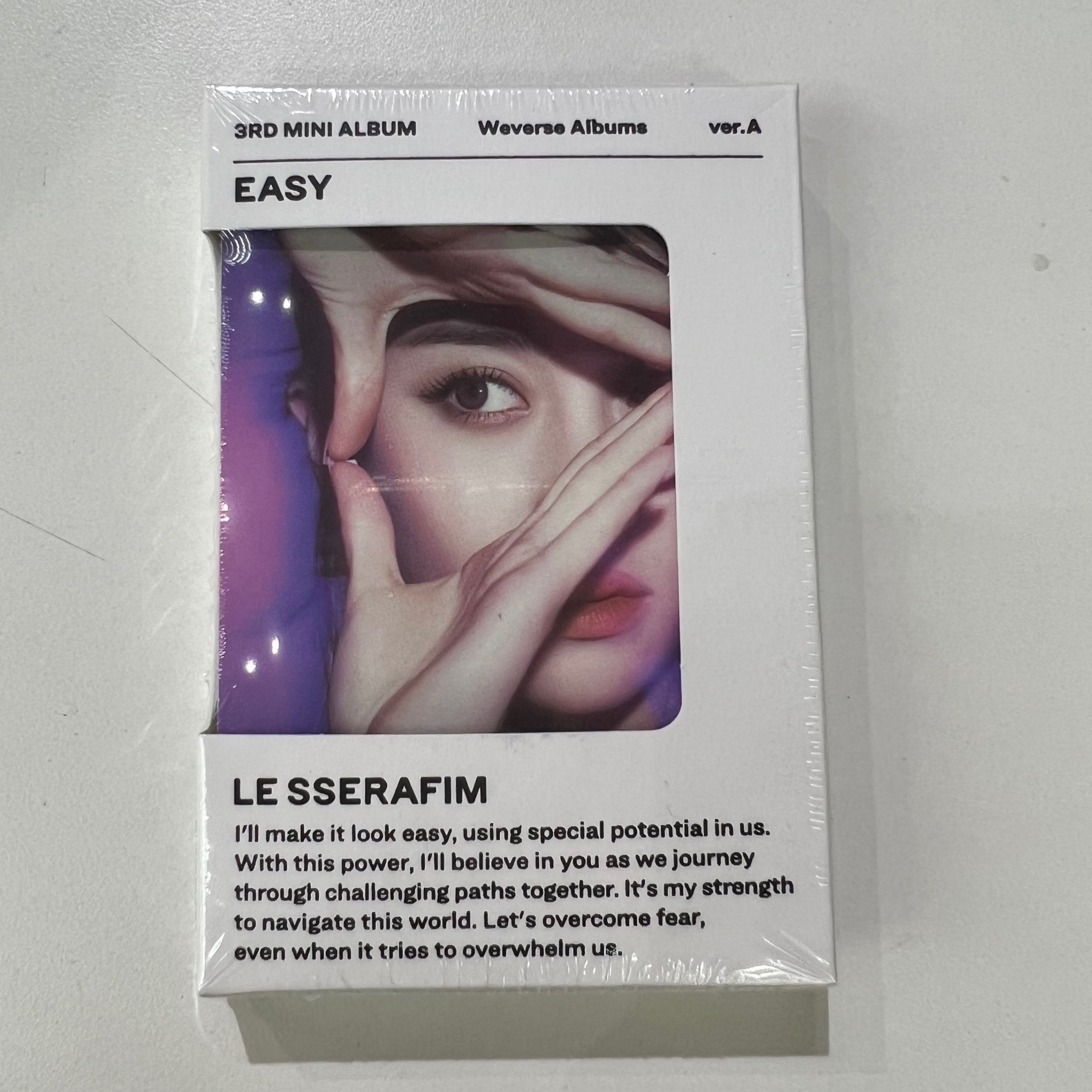 ALBUM LE SSERAFIM - EASY Weverse ver