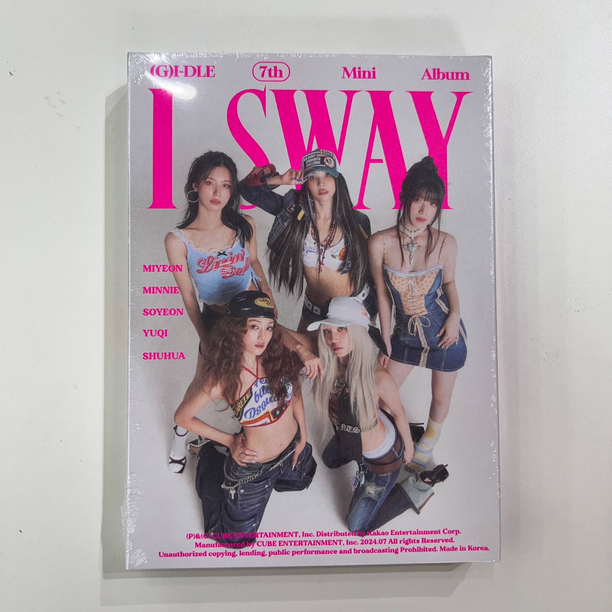 ALBUM GIDLE - I SWAY PTB