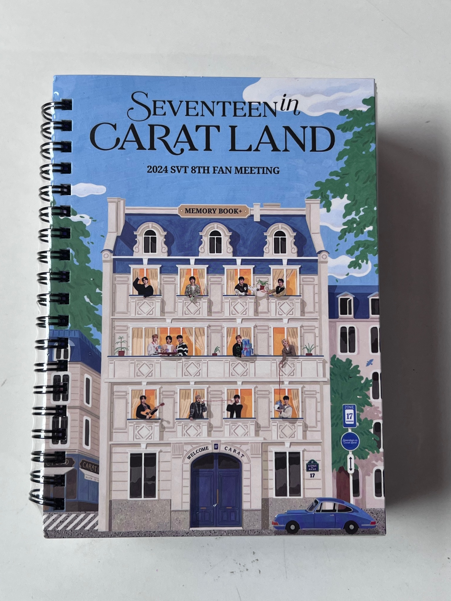 SEVENTEEN 2024 SVT 8TH FAN MEETING [SEVENTEEN in CARAT LAND] (MEMORY BOOK+)