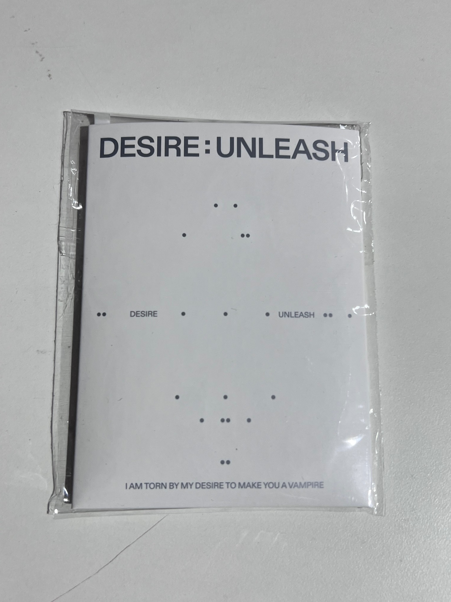 ALBUM ENHYPEN - DESIRE : UNLEASH Weverse