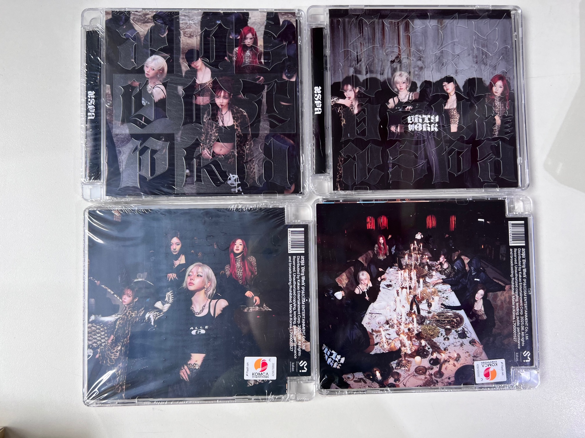 ALBUM aespa Single [Dirty Work] (Dirty Code Ver.)