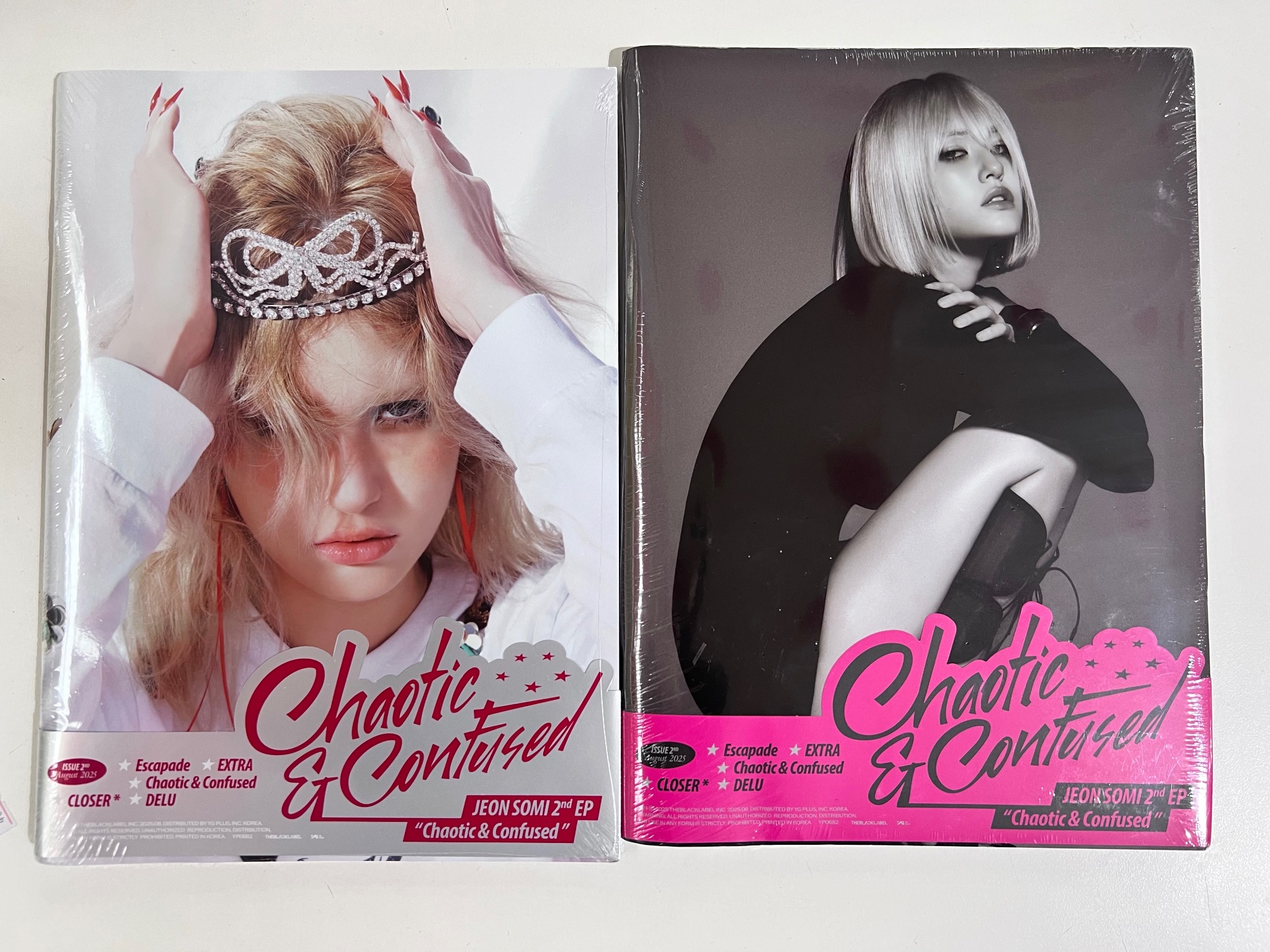 ALBUM JEON SOMI 2nd EP ALBUM ‘Chaotic & Confused’