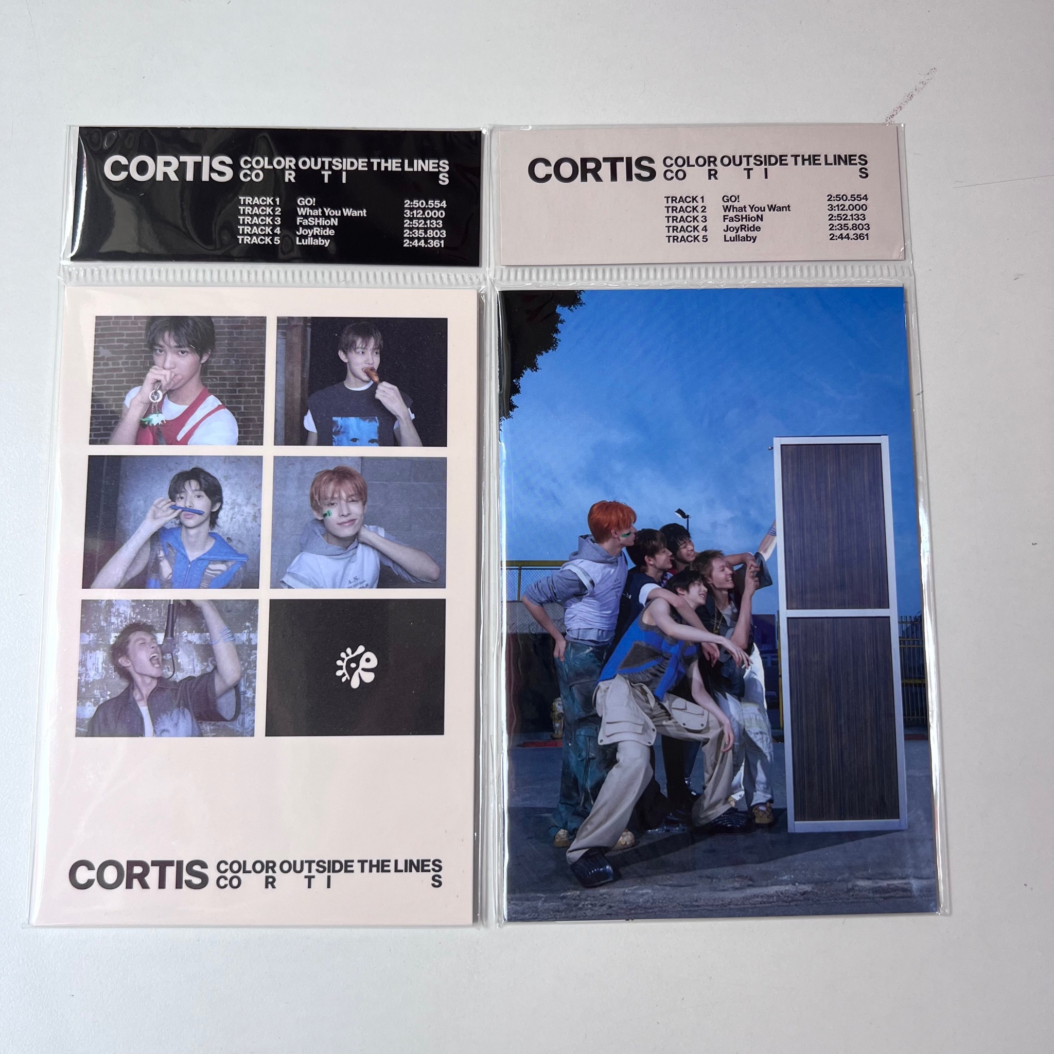 ALBUM CORTIS The 1st EP [COLOR OUTSIDE THE LINES] (Weverse Albums ver.)