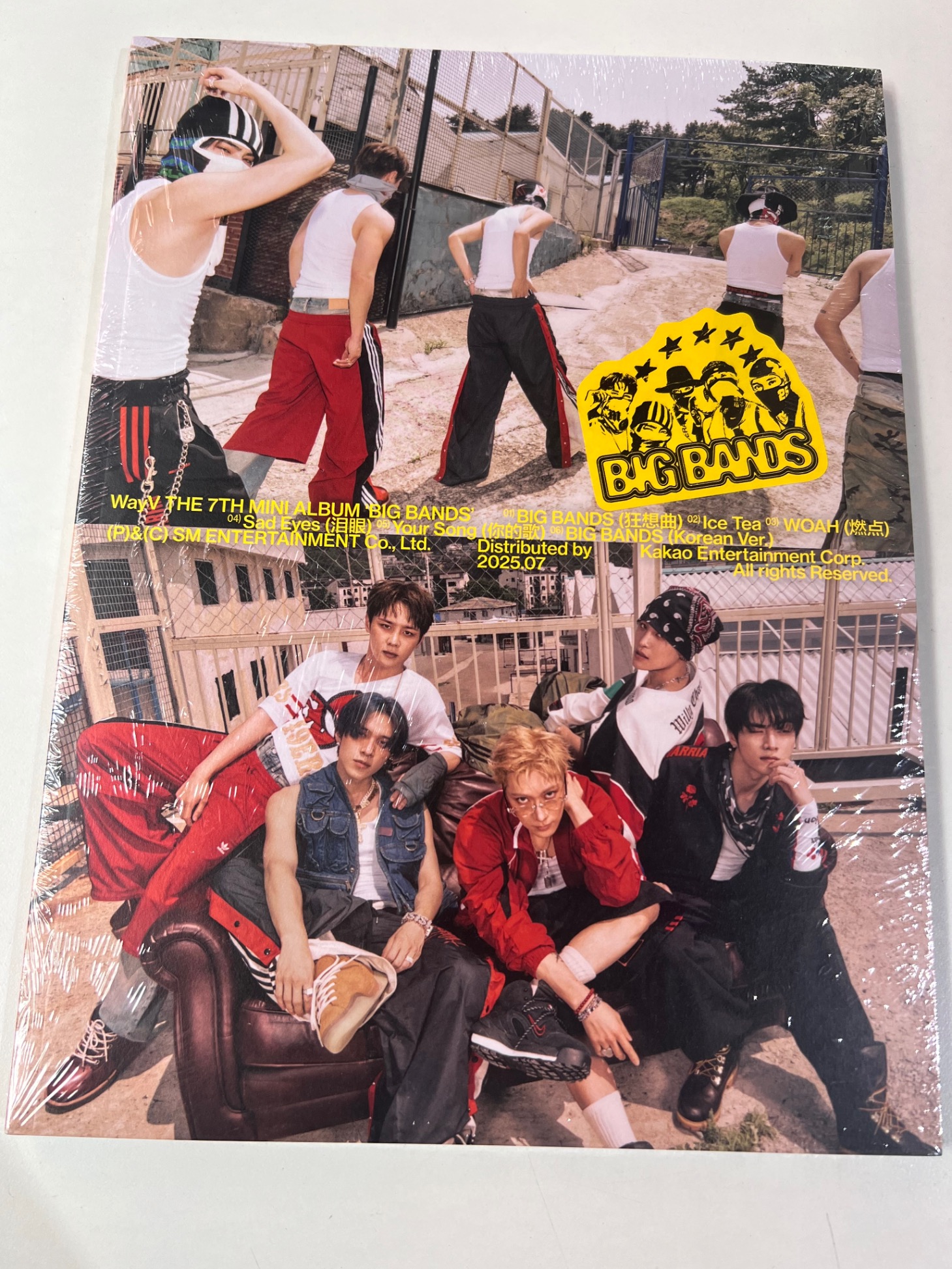 ALBUM WayV The 7th Mini Album 'BIG BANDS'