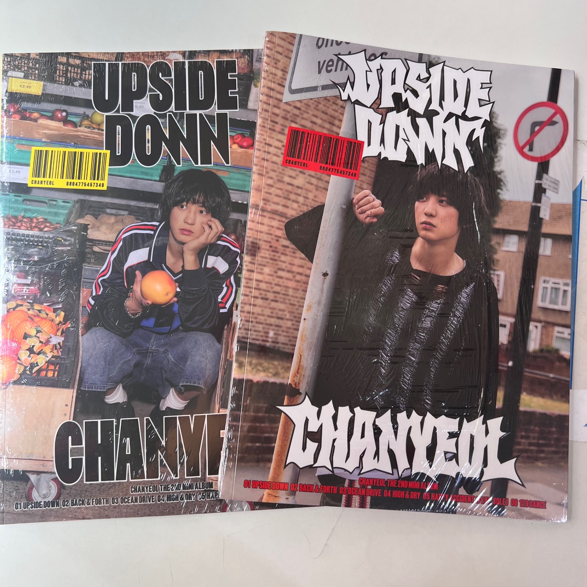 ALBUM CHANYEOL The 2nd Mini Album 'Upside Down'