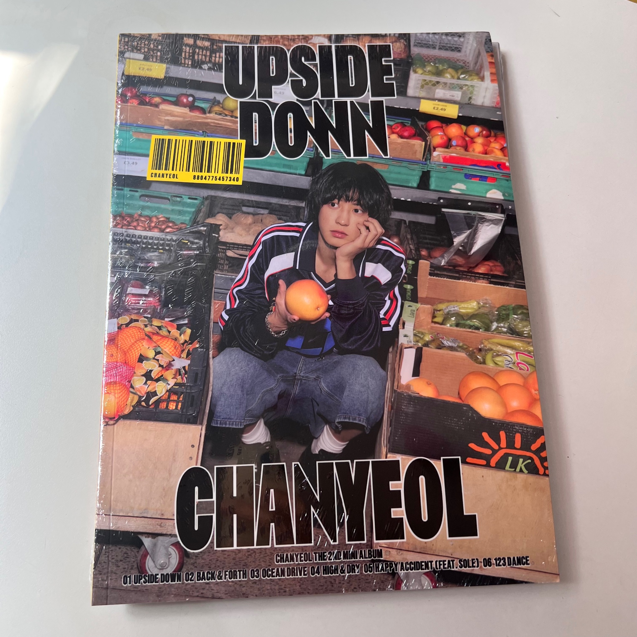 ALBUM CHANYEOL The 2nd Mini Album 'Upside Down'