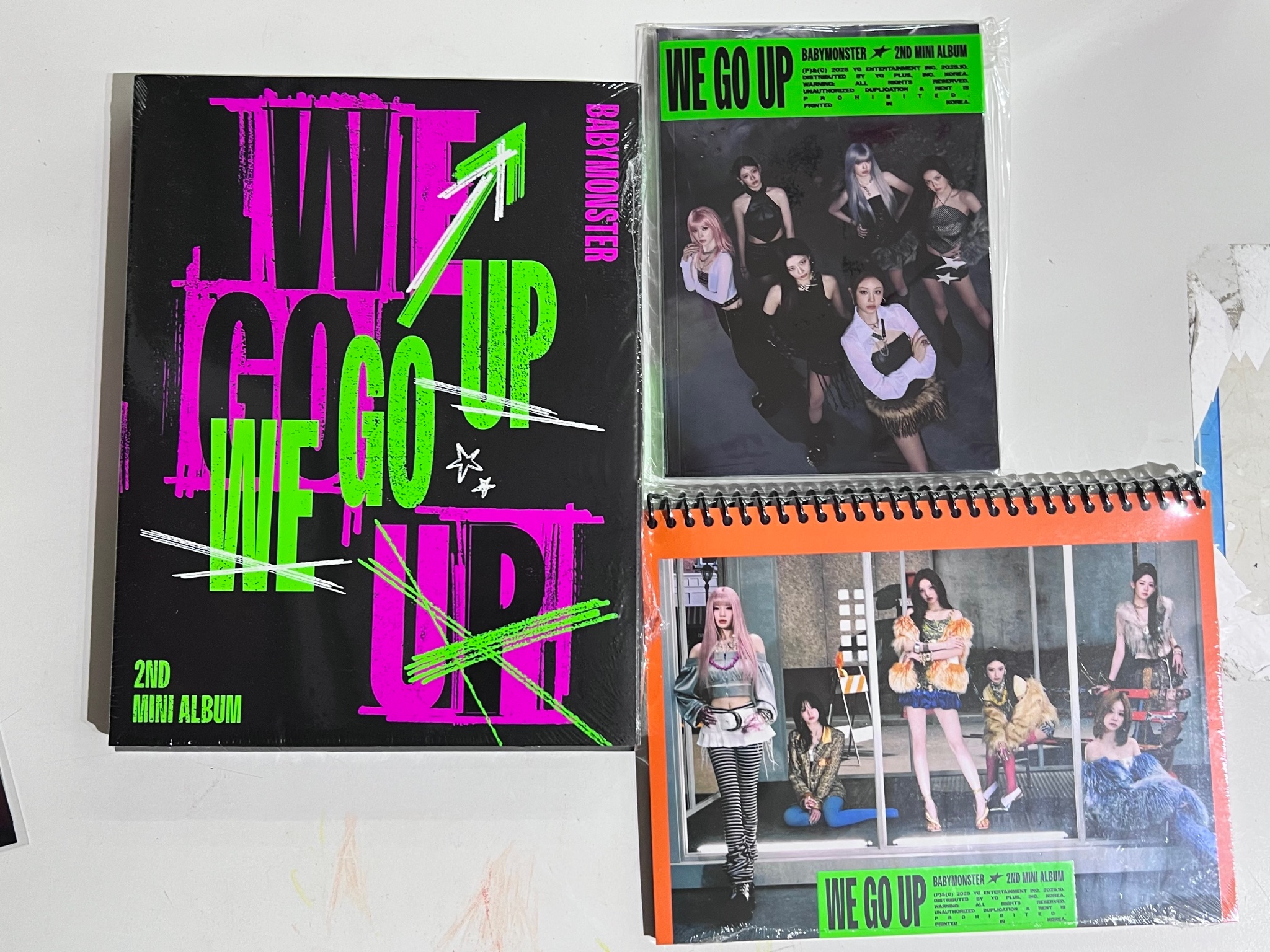 ALBUM BABYMONSTER 2nd MINI ALBUM [WE GO UP]