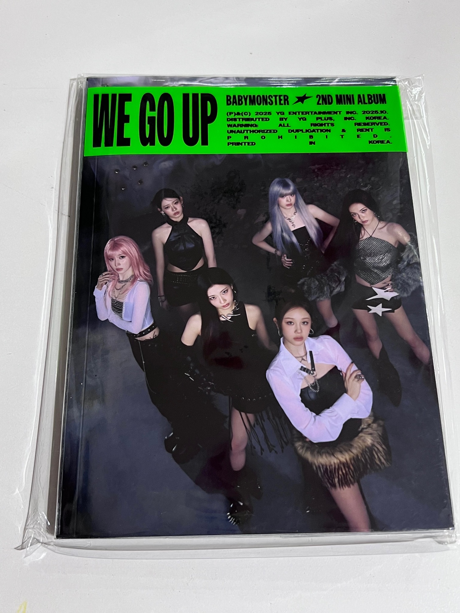 ALBUM BABYMONSTER 2nd MINI ALBUM [WE GO UP]