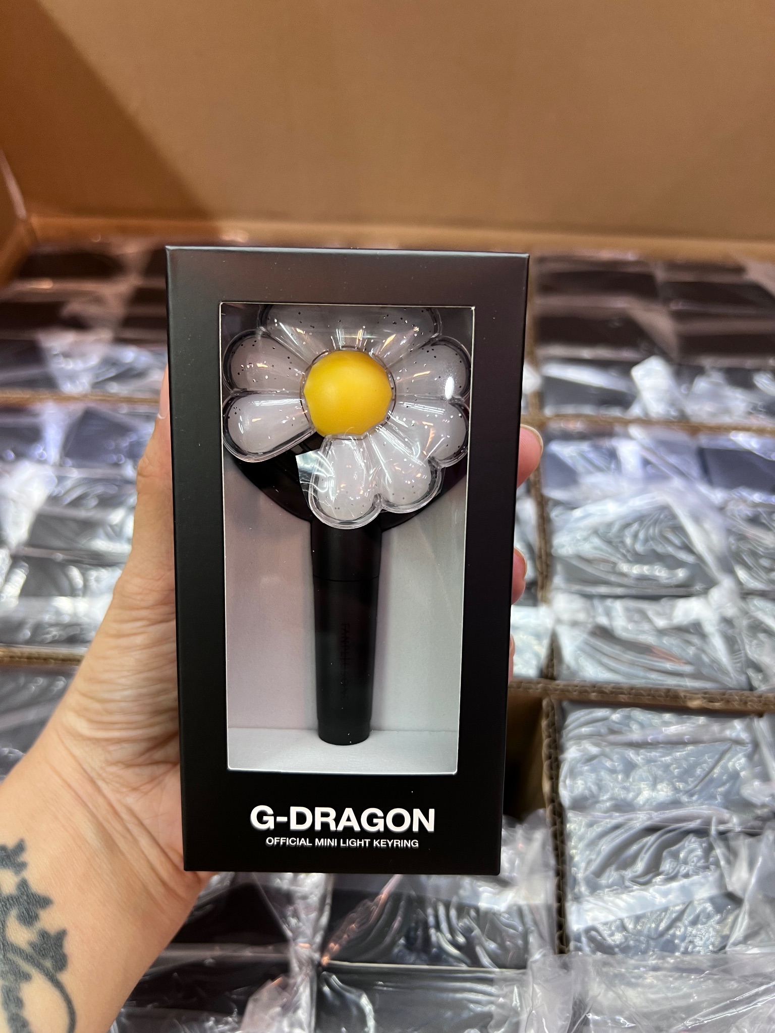 G-dragon Keyring Black official