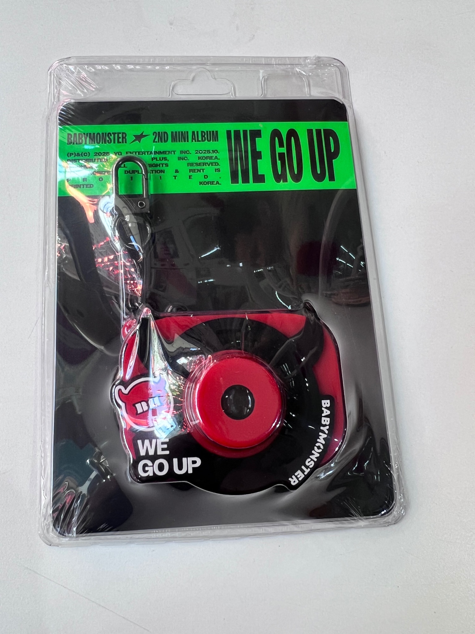 ALBUM BABYMONSTER 2nd MINI ALBUM [WE GO UP] KEYRING Ver.
